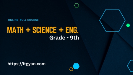 Class 9th Math + Science + Eng 2025-26